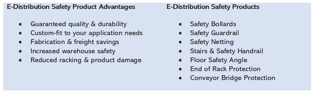 Warehouse Safety Products - E-Distribution