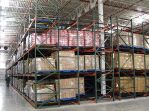 Push-Back Pallet Rack - E-Distribution