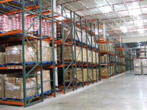 Push-Back Pallet Rack - E-Distribution