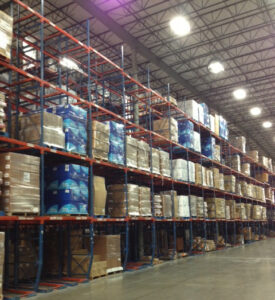 Push-Back Pallet Rack - E-Distribution