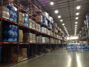 Push-Back Pallet Rack - E-Distribution